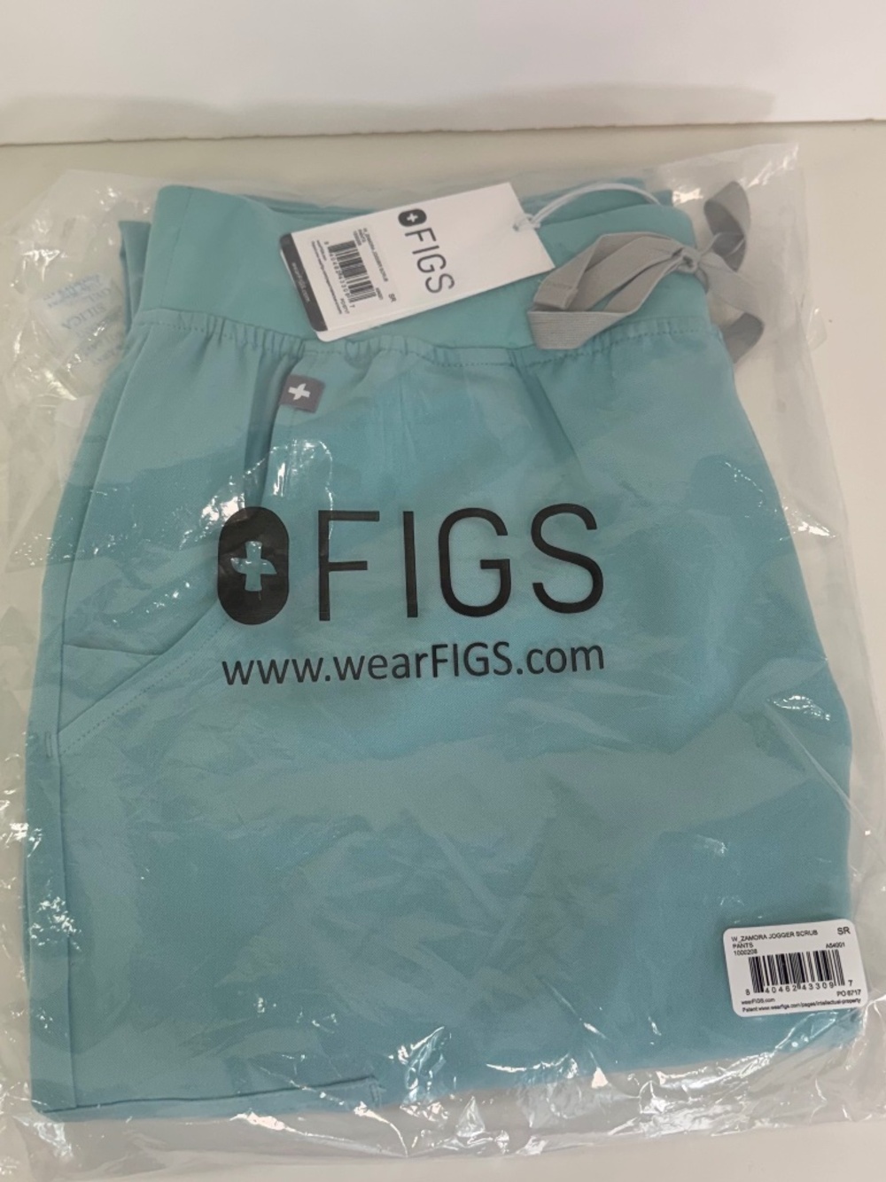 FIGS Zamora Jogger Scrub Pants Women's Small Regular Sea Glass NWT FIONx - Picture 2 of 11